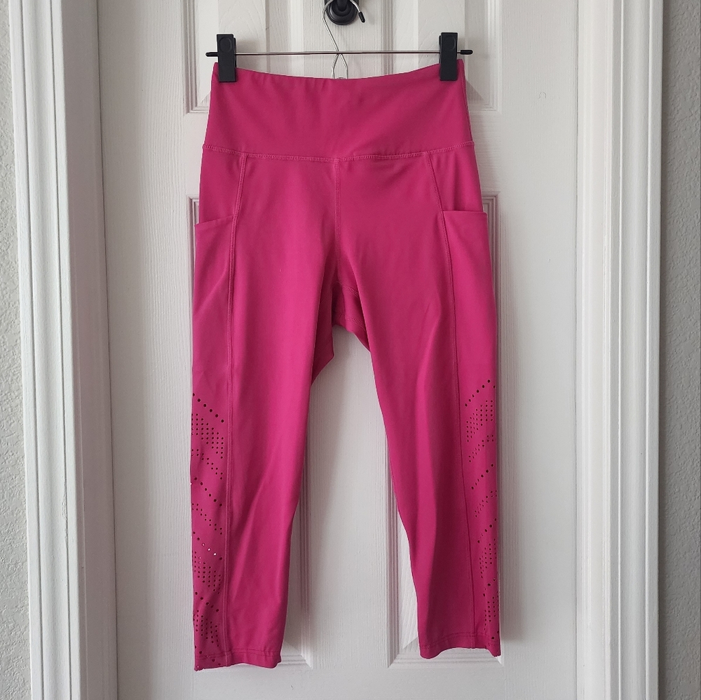 Hot Pink Workout Capris